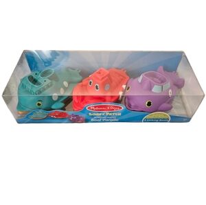 NIB Baby Melissa and Doug Sunny Patch Maritime Mates Boat Parade 3-pc Set